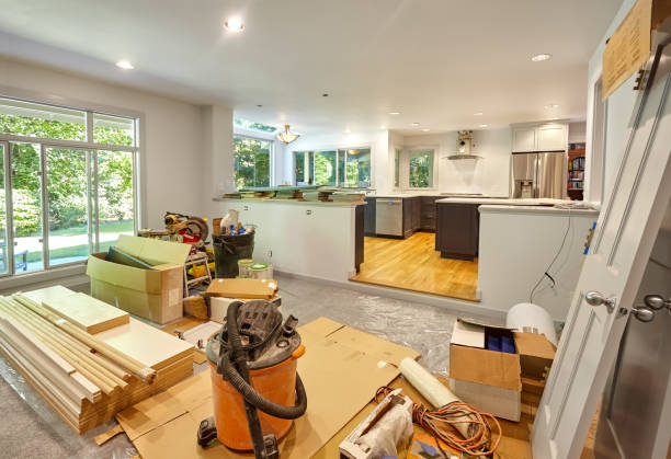 Professional Cabinet Refacing technician working in Long Lake, MN